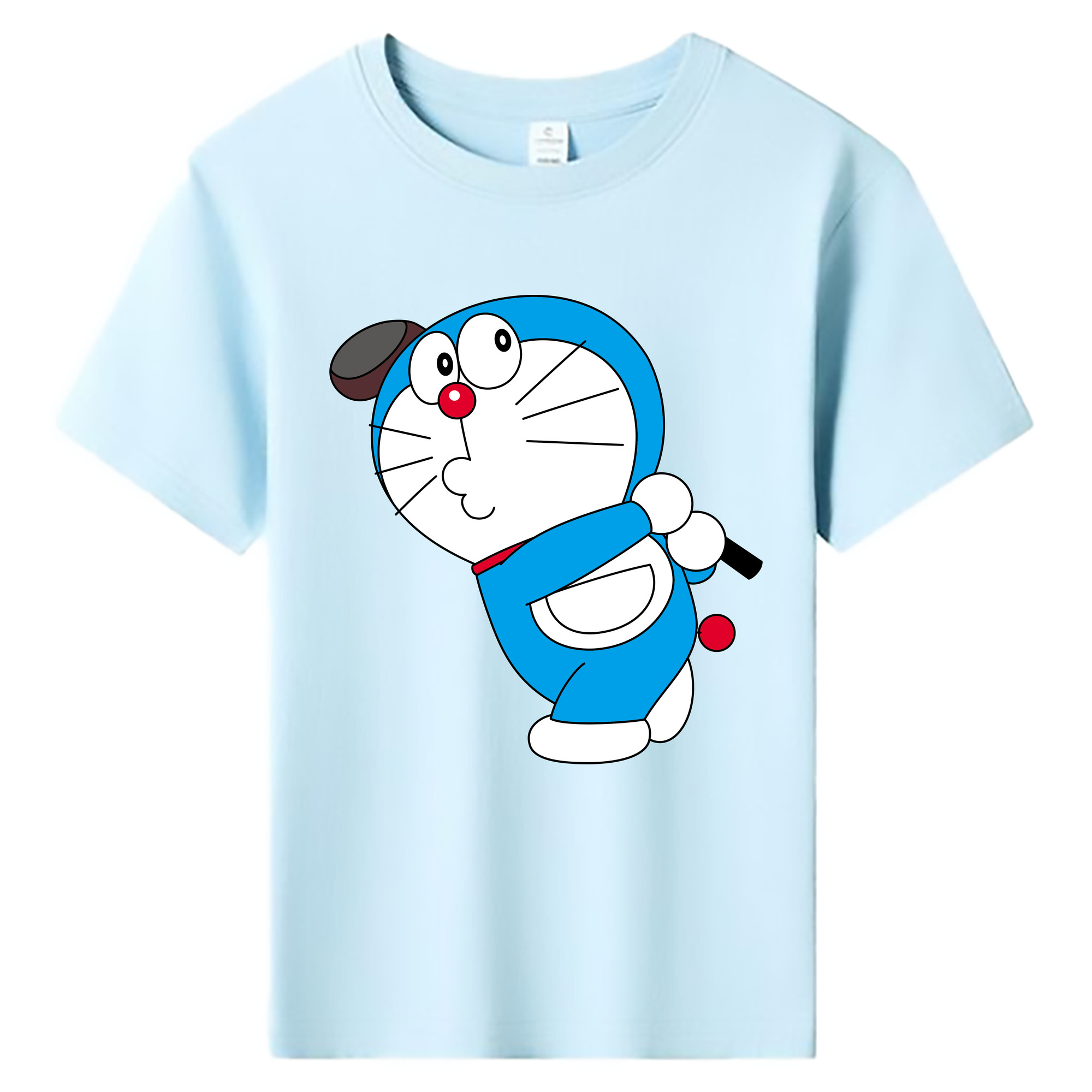 （画像用） ドラえもん Doraemon 綿100％キッズTシャツ（フロントプリント）